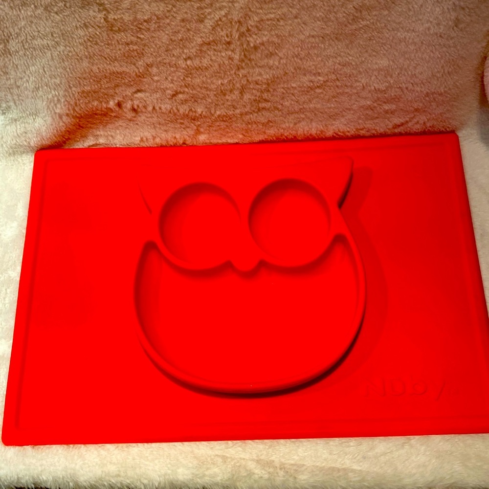 Nuby Sure Grip Miracle Mat Red Owl
